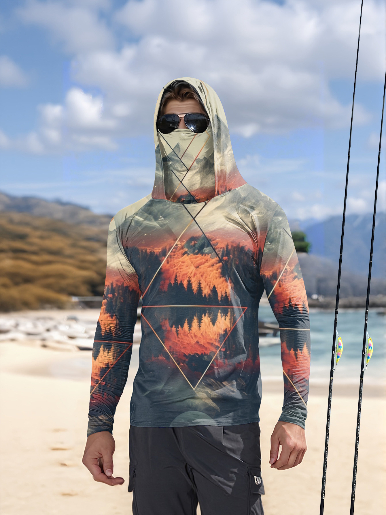 Fishing Hoodie - Hoodie Pancing Pria untuk Aktivitas Luar