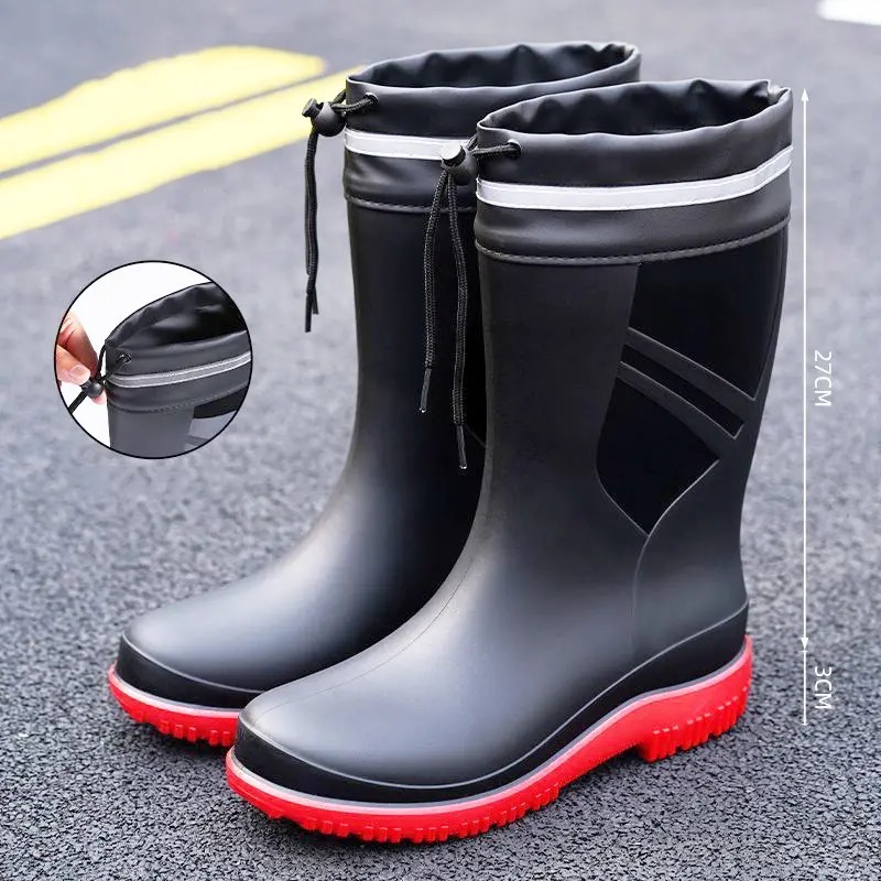 Fishing Boots - Sepatu Bot Hujan Pria Model Medium