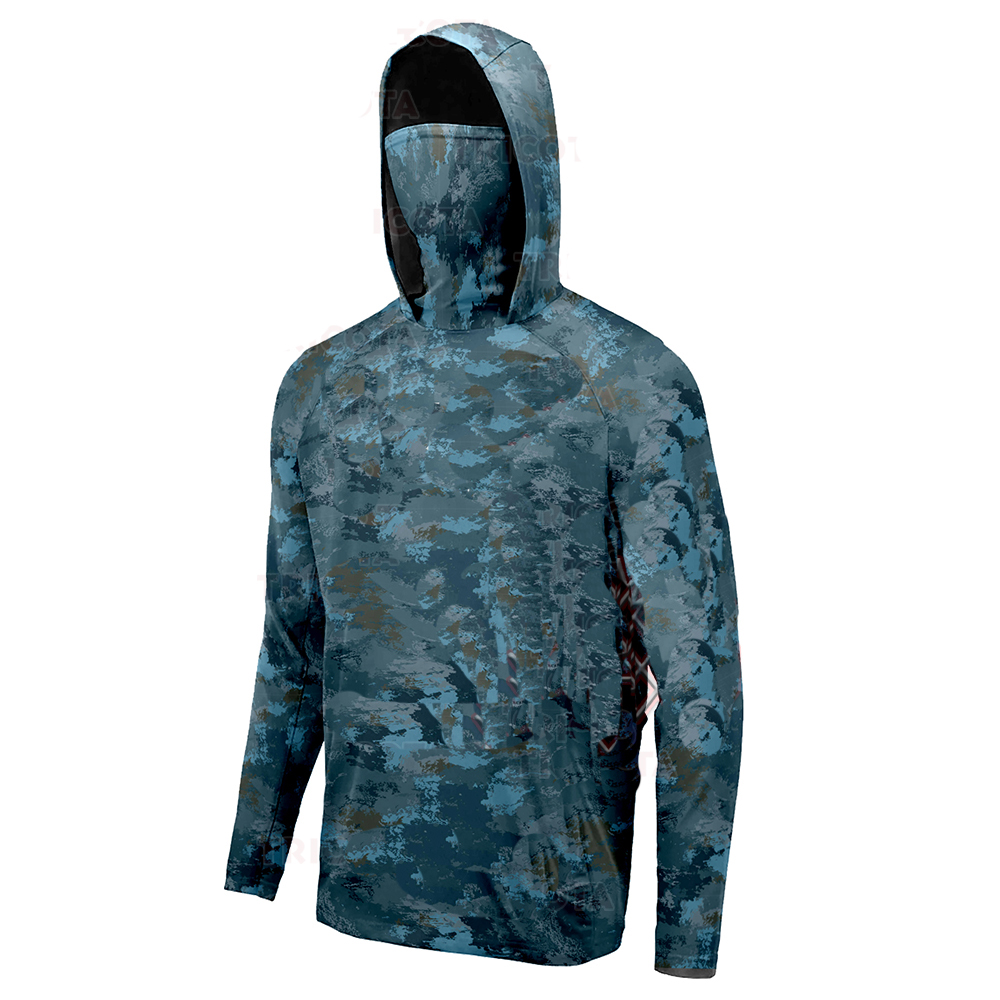 Fishing Hoodie - Kemeja Pancing UPF 50 + Kemeja