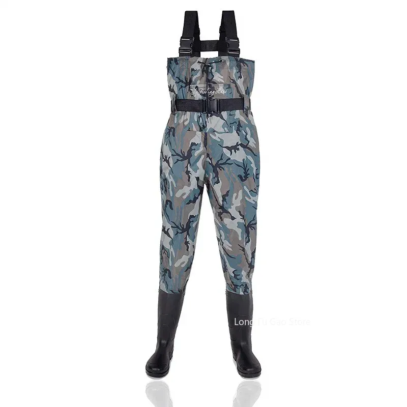 Wader celana overall dengan se - Fishing Boots ulasan dan harga