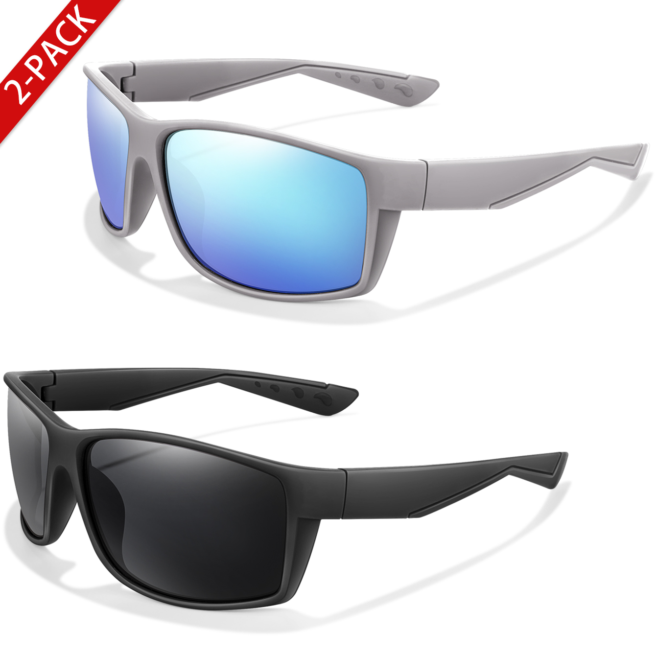 2 Paket Kacamata Hitam Terpola - Fishing Sunglasses Polarized ulasan dan harga