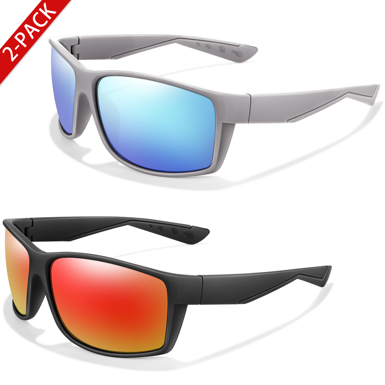 2 Paket Kacamata Hitam Terpola - Fishing Sunglasses Polarized ulasan dan harga