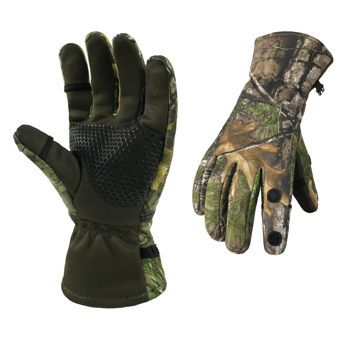Sarung tangan kamuflase berbur - Fishing Gloves ulasan dan harga