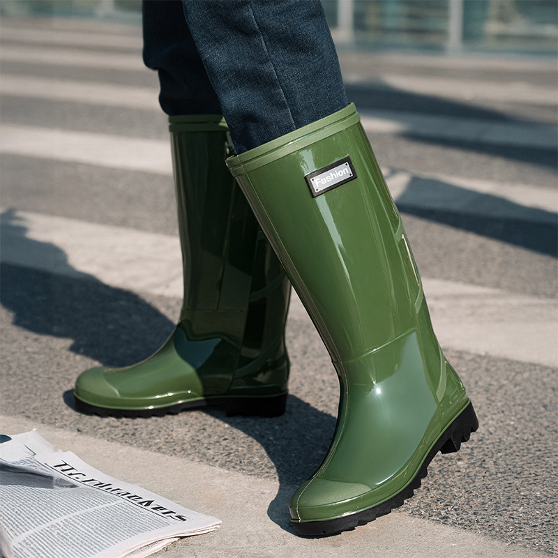 Sepatu Bot Hujan Panjang Pria  - Fishing Boots ulasan dan harga