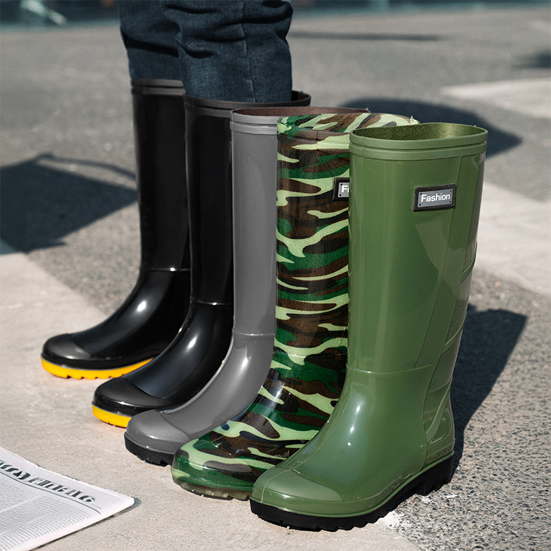 Sepatu Bot Hujan Panjang Pria  - Fishing Boots ulasan dan harga